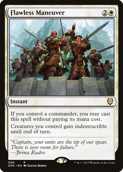 Flawless Maneuver (68) - Phyrexia: All Will Be One Commander - Game On