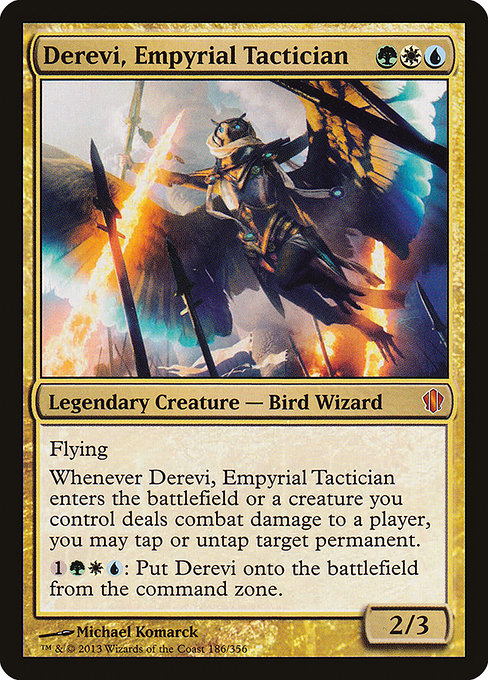 Derevi, Empyrial Tactician (186) - Commander 2013 - Game On