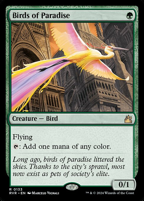 Birds of Paradise (133) - Ravnica Remastered - Game On