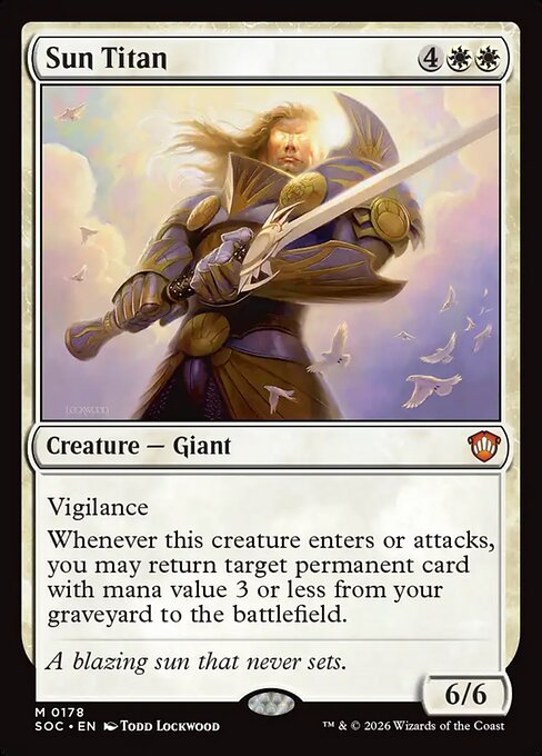 Sun Titan (178) - Secrets of Strixhaven Commander - Game On