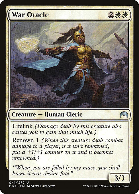 War Oracle (41) (Foil) - Magic Origins - Game On
