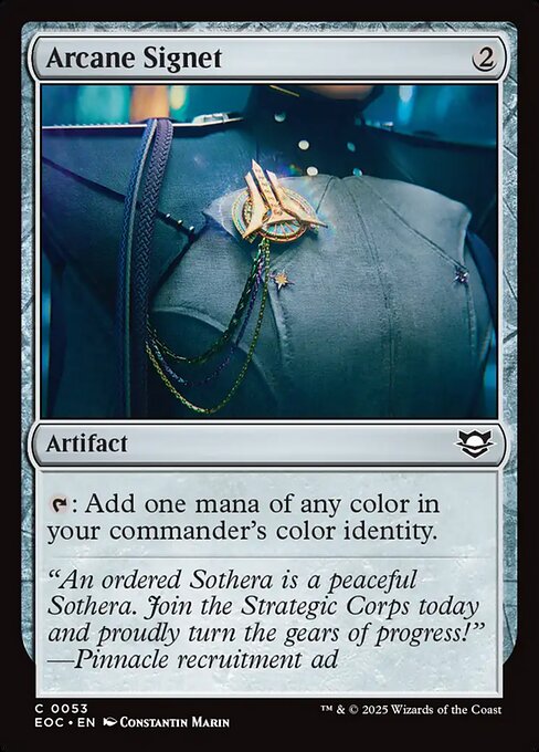 Arcane Signet (53) - Edge of Eternities Commander - Game On
