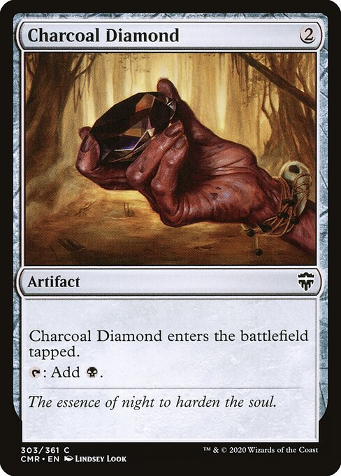 Charcoal Diamond (303) (Foil) - Commander Legends - Game On