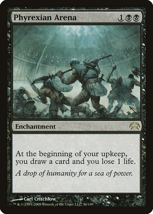 Phyrexian Arena (36) - Planechase - Game On