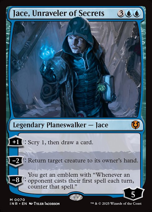 Jace, Unraveler of Secrets (70) - Innistrad Remastered - Game On