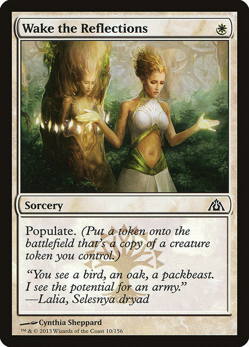 Wake the Reflections (10) (Foil) - Dragon's Maze - Game On