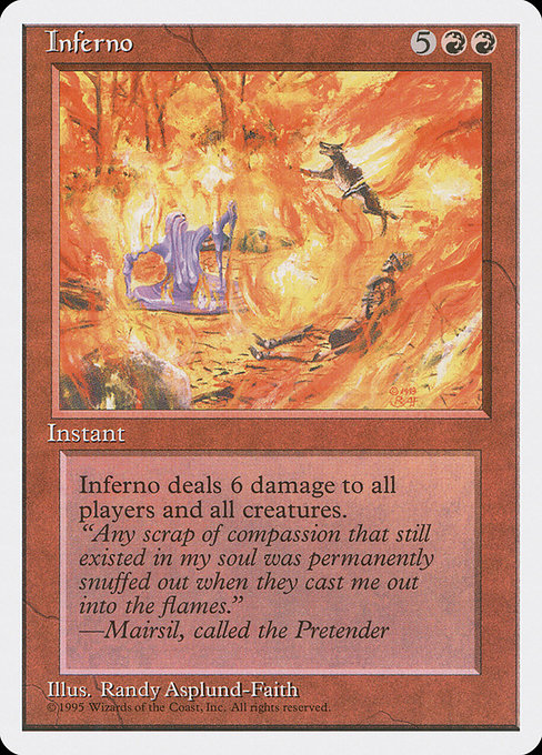 Inferno (205) - Fourth Edition - Game On