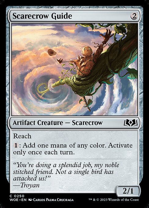 Scarecrow Guide (250) (Foil) - Wilds of Eldraine - Game On