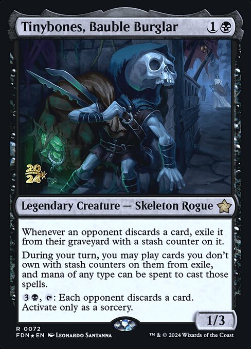 Tinybones, Bauble Burglar (72s) (Foil) - Foundations Promos - Game On