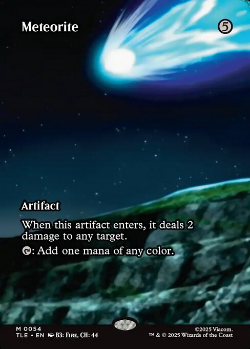 Meteorite (54) - BORDERLESS - FULL ART - Avatar: The Last Airbender Eternal - Game On