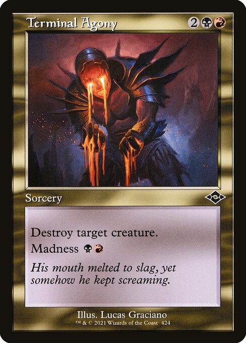 Terminal Agony (424) (Foil) - Modern Horizons 2 - Game On
