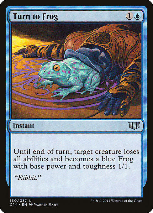 Turn to Frog (130) - Commander 2014 - Game On