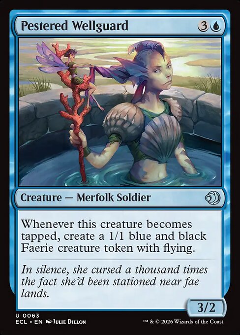 Pestered Wellguard (63) (Foil) - Lorwyn Eclipsed - Game On