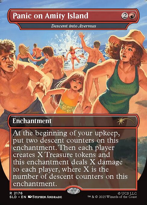 Descent into Avernus (2176) - BORDERLESS - FULL ART - Secret Lair Drop - Game On