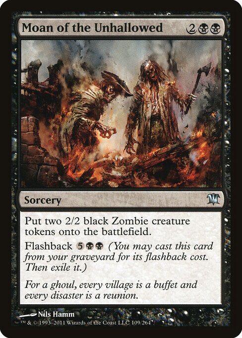 Moan of the Unhallowed (109) (Foil) - Innistrad - Game On