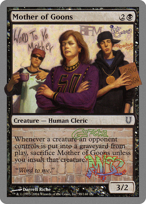 Mother of Goons (59) (Foil) - Unhinged - Game On