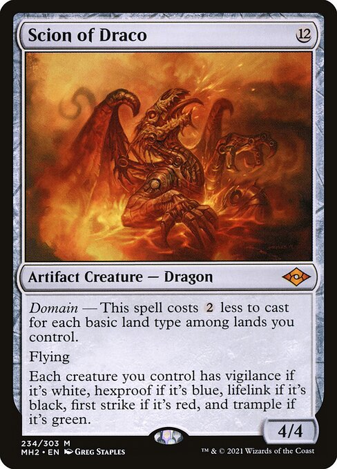 Scion of Draco (234) (Foil) - Modern Horizons 2 - Game On