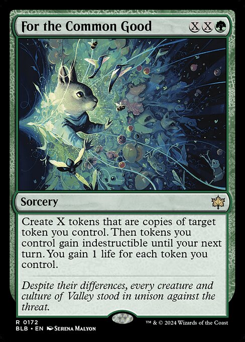 For the Common Good (172) (Foil) - Bloomburrow - Game On