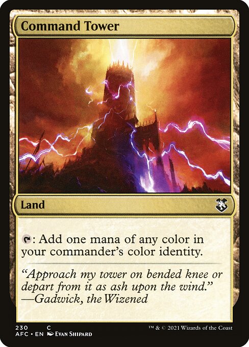 Command Tower (230) - Forgotten Realms Commander - Game On
