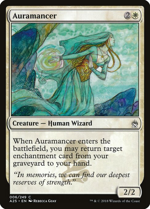 Auramancer (6) (Foil) - Masters 25 - Game On