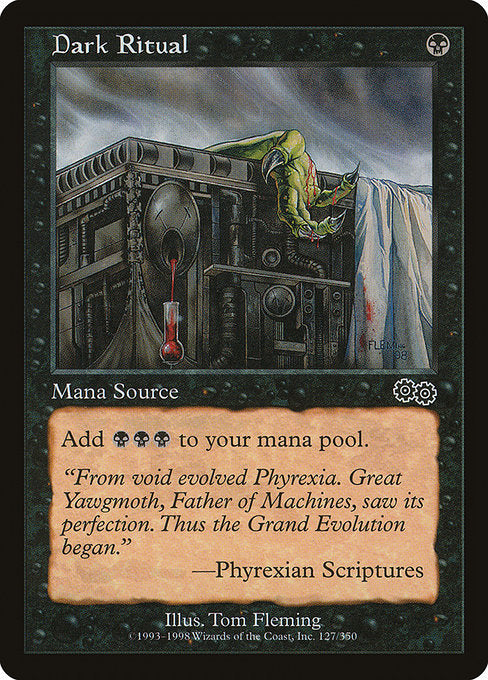 Dark Ritual (127) - Urza's Saga - Game On