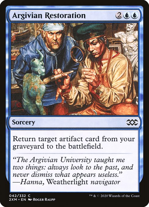 Argivian Restoration (42) (Foil) - Double Masters - Game On