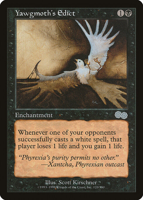 Yawgmoth's Edict (170) - Urza's Saga - Game On