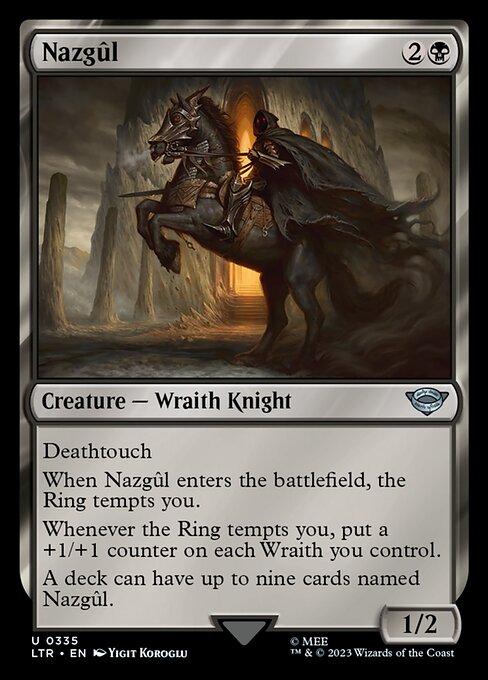 Nazgûl (335) (Foil) - The Lord of the Rings: Tales of Middle-earth - Game On