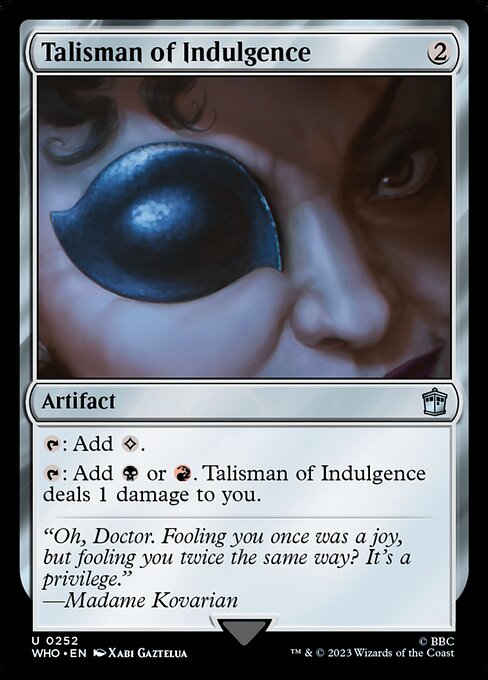 Talisman of Indulgence (252) - Doctor Who - Game On