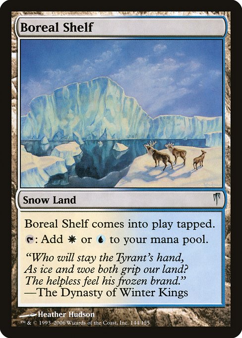 Boreal Shelf (144) - Coldsnap - Game On