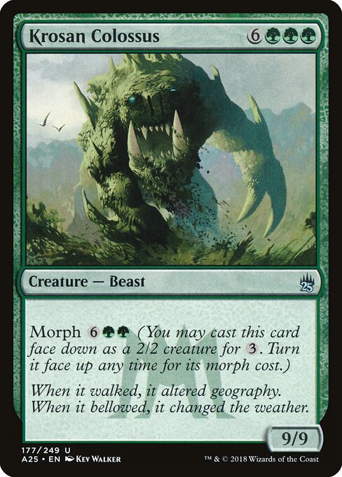 Krosan Colossus (177) (Foil) - Masters 25 - Game On