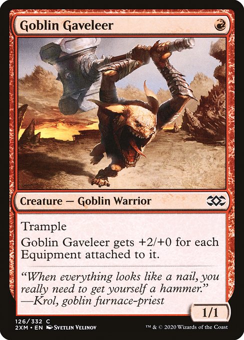 Goblin Gaveleer (126) - Double Masters - Game On