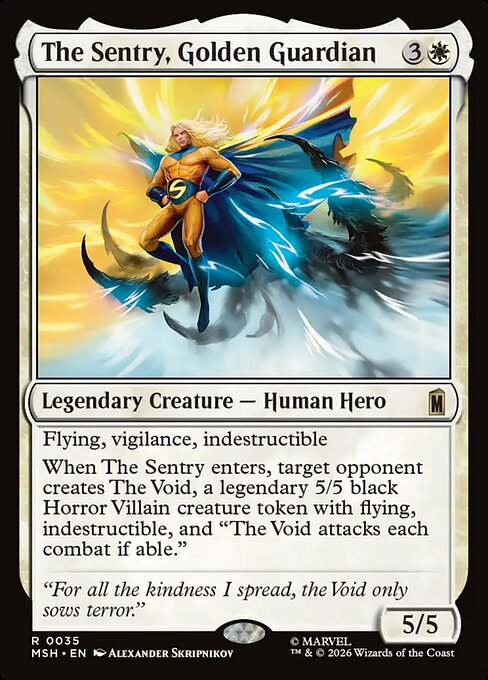 The Sentry, Golden Guardian (35) - Marvel Super Heroes - Game On
