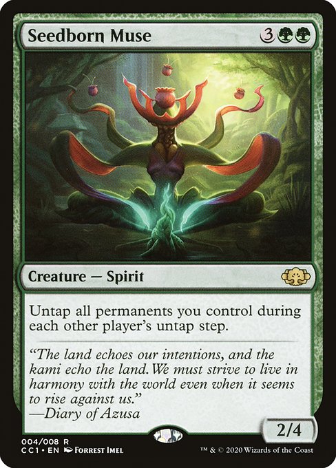 Seedborn Muse (4) - Commander Collection: Green - Game On