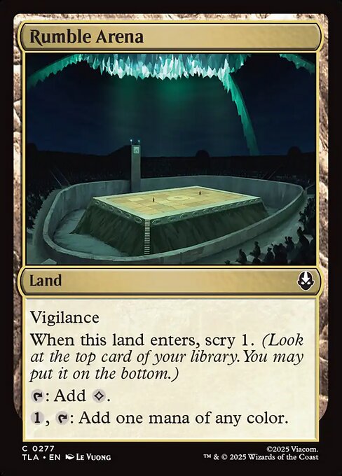 Rumble Arena (277) (Foil) - Avatar: The Last Airbender - Game On