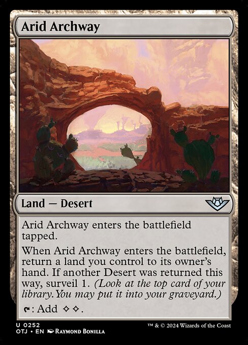 Arid Archway (252) - Outlaws of Thunder Junction - Game On