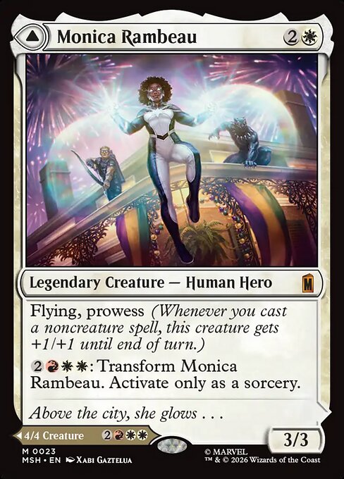 Monica Rambeau // Photon, Living Light (23) - Marvel Super Heroes - Game On