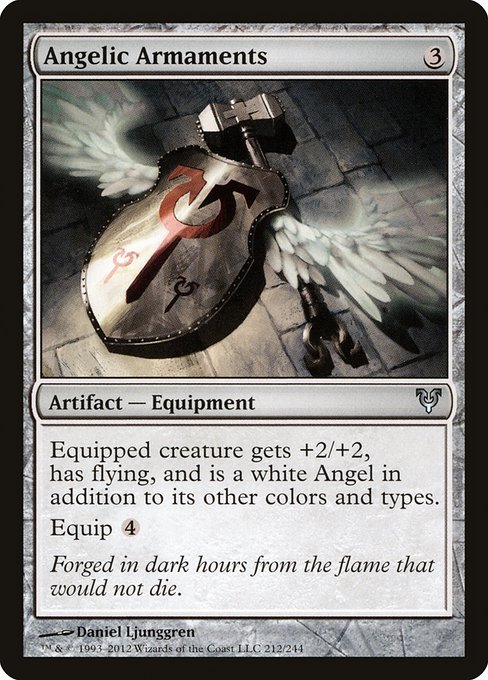 Angelic Armaments (212) (Foil) - Avacyn Restored - Game On