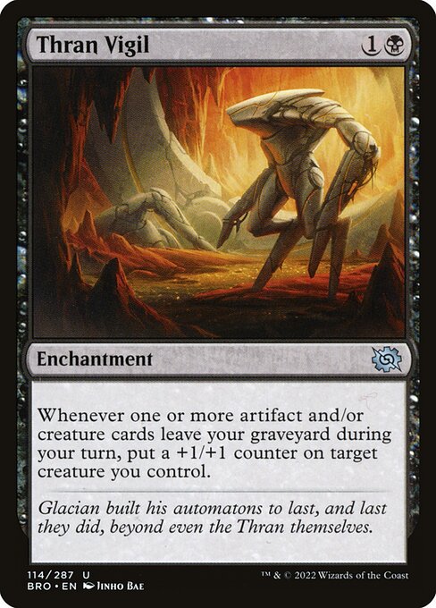 Thran Vigil (114) (Foil) - The Brothers' War - Game On