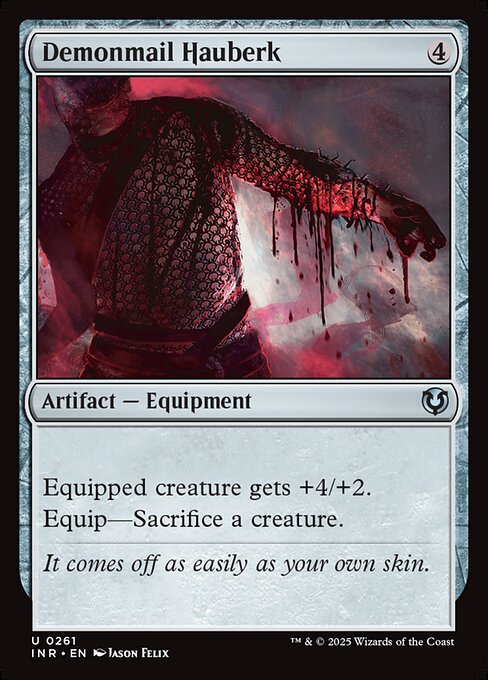 Demonmail Hauberk (261) - Innistrad Remastered - Game On