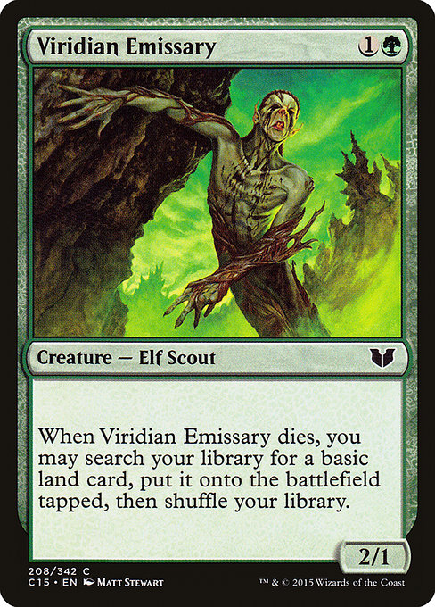 Viridian Emissary (208) - Commander 2015 - Game On
