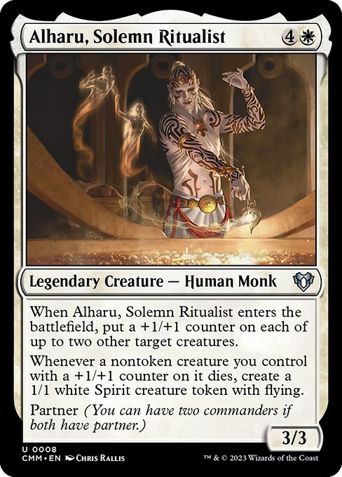 Alharu, Solemn Ritualist (8) (Foil) - Commander Masters - Game On