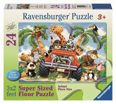 4-Wheeling 24pc Puzzle - Game On