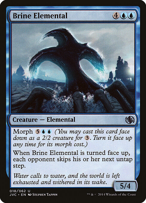 Brine Elemental (18) - Duel Decks Anthology: Jace vs. Chandra - Game On