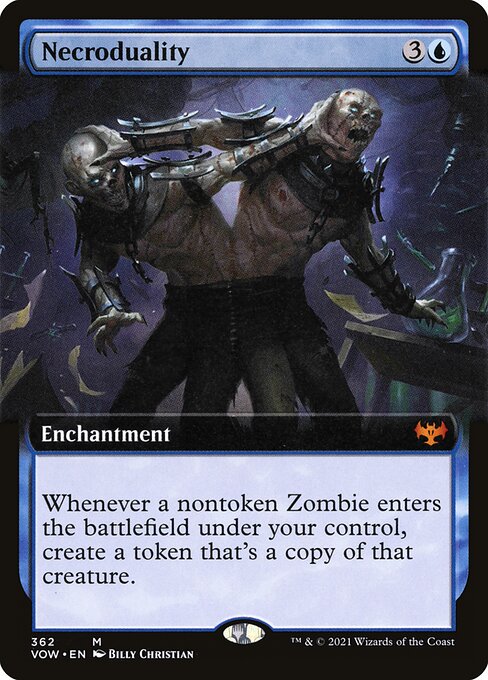 Necroduality (362) - EXTENDED ART (Foil) - Innistrad: Crimson Vow - Game On
