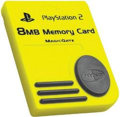 Nyko Memory Card [Yellow] - Playstation 2 (Loose (Game Only)) - Game On