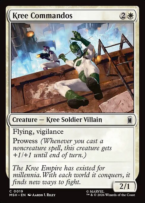 Kree Commandos (19) (Foil) - Marvel Super Heroes - Game On
