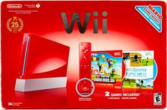 Nintendo Wii Console Red [Mario 25th Anniversary] - Wii (Loose (Game Only)) - Game On