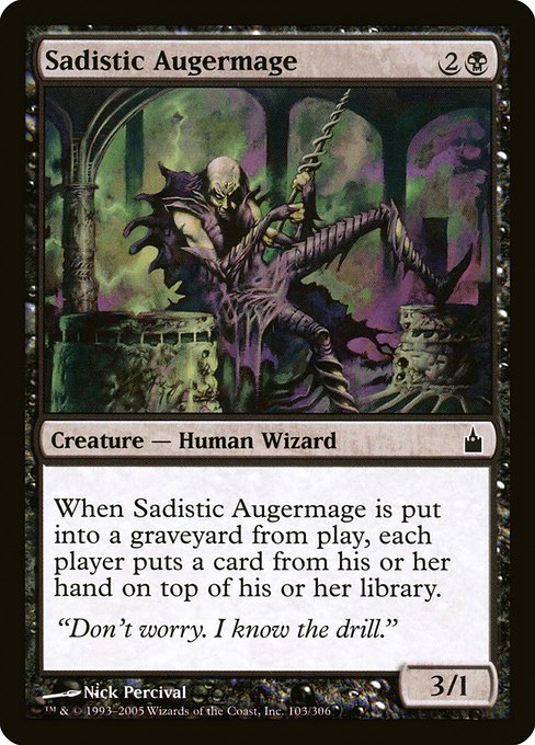 Sadistic Augermage (103) (Foil) - Ravnica: City of Guilds - Game On