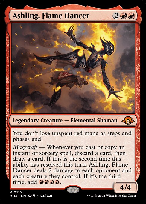 Ashling, Flame Dancer (115) - Modern Horizons 3 - Game On